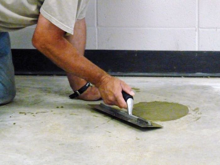 Basement Floor Repair
