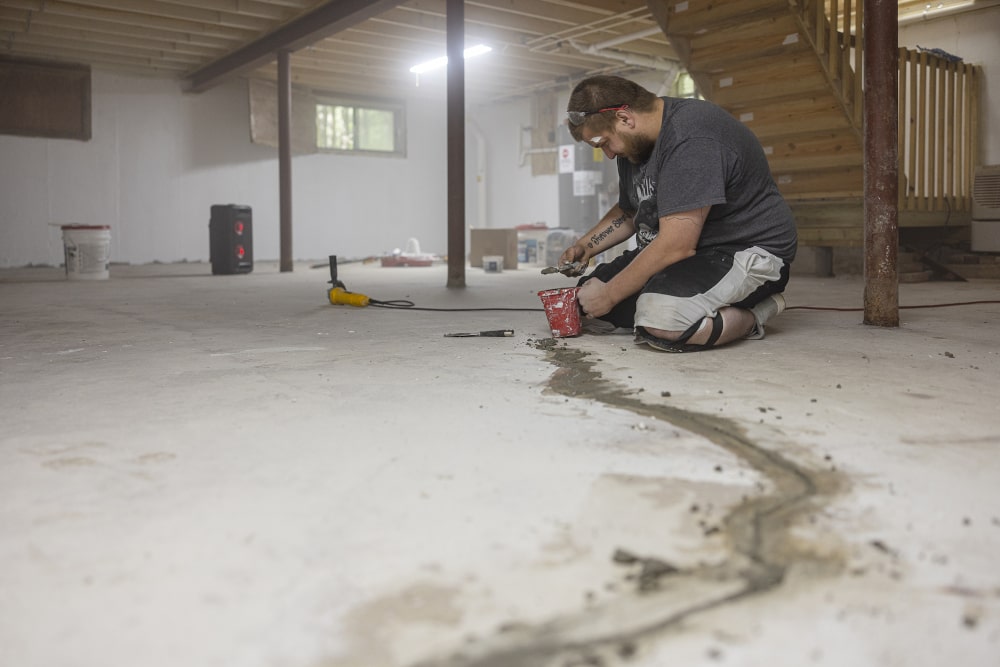 Basement Floor Repair