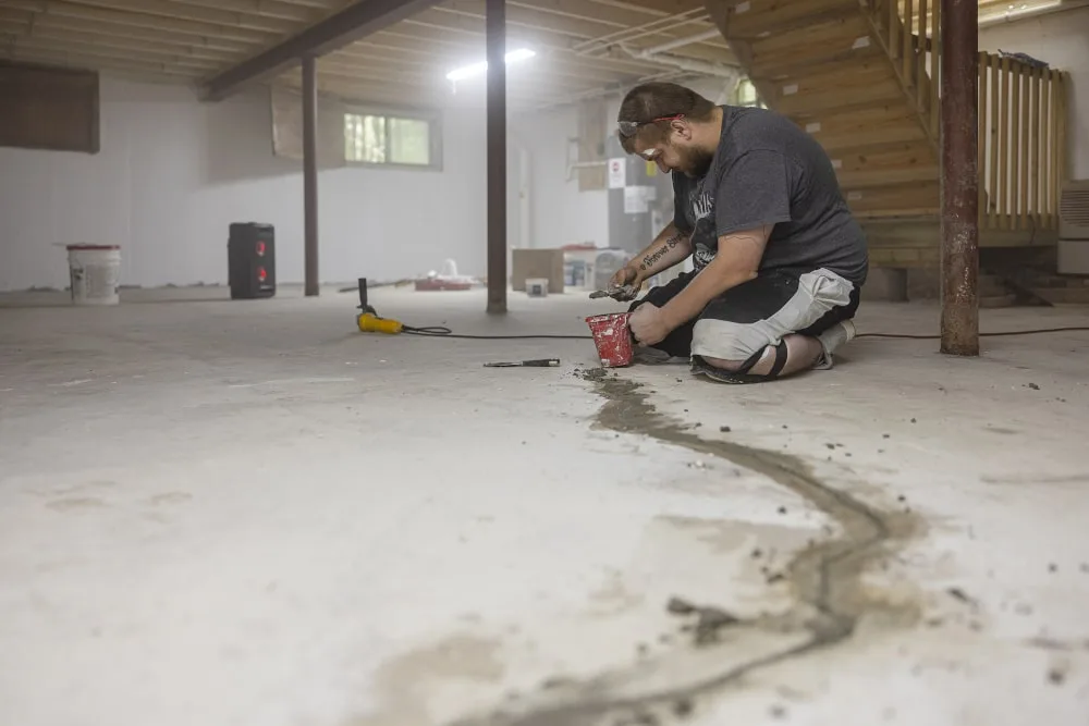 Basement Floor Repair
