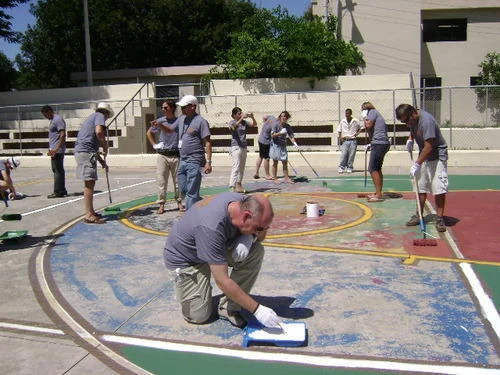 Basketball Court Repair